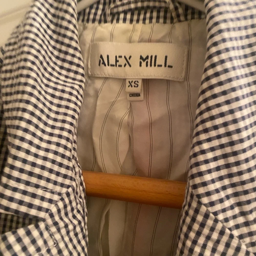 Alex Mill XS seersucker blazer - Picture 5 of 6